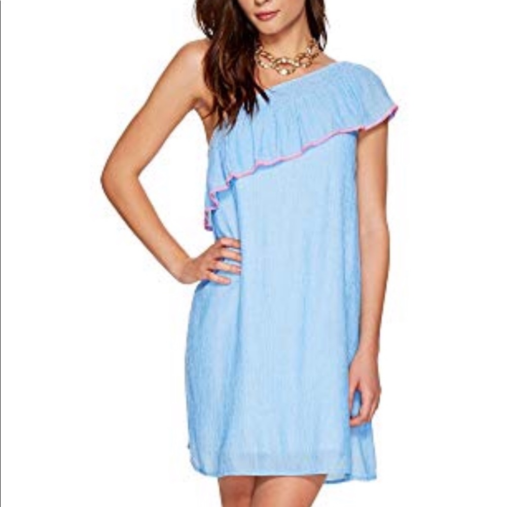 Lilly Pulitzer one shoulder dress